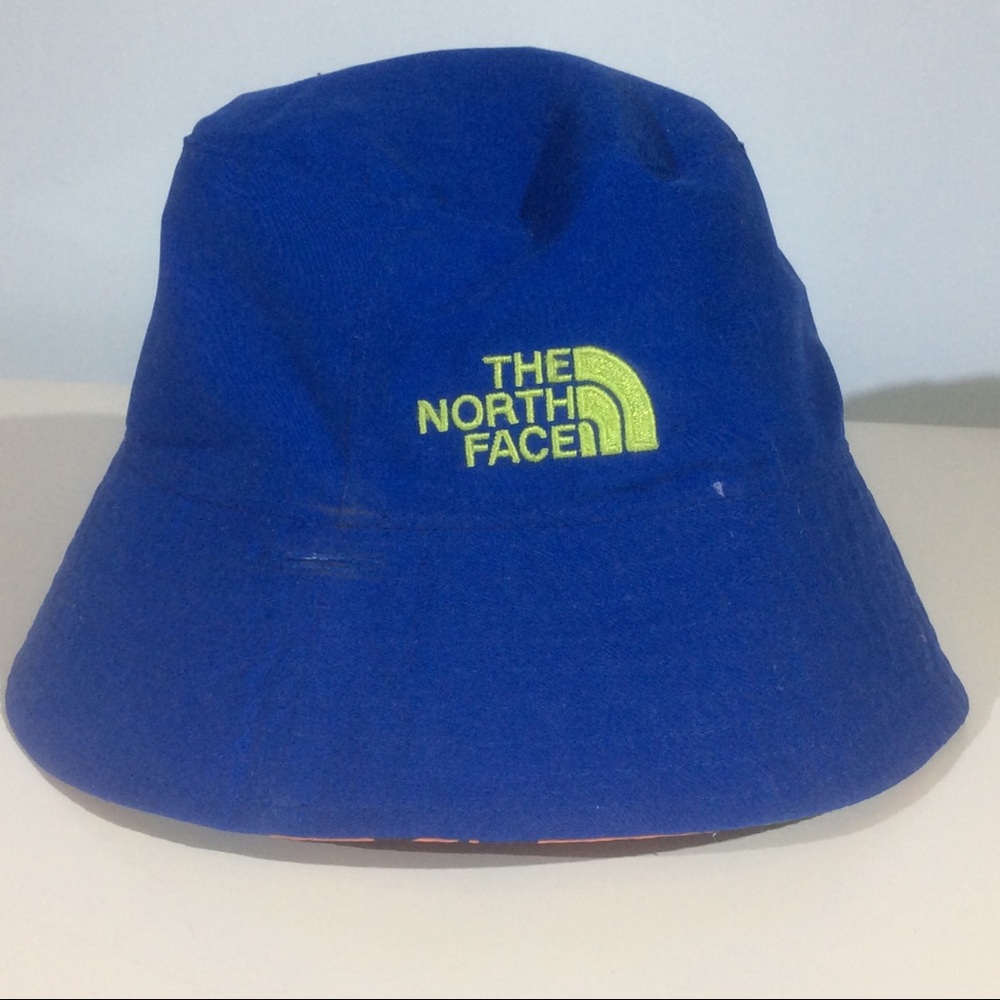 The North Face Infant Hat Blue Animal Bucket Strap